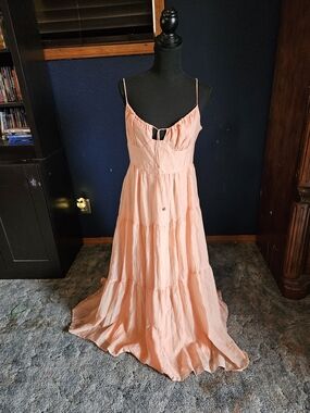 fitted lace wedding dress Amalia Maxi Dress - Champagne - Buy Women's Dresses